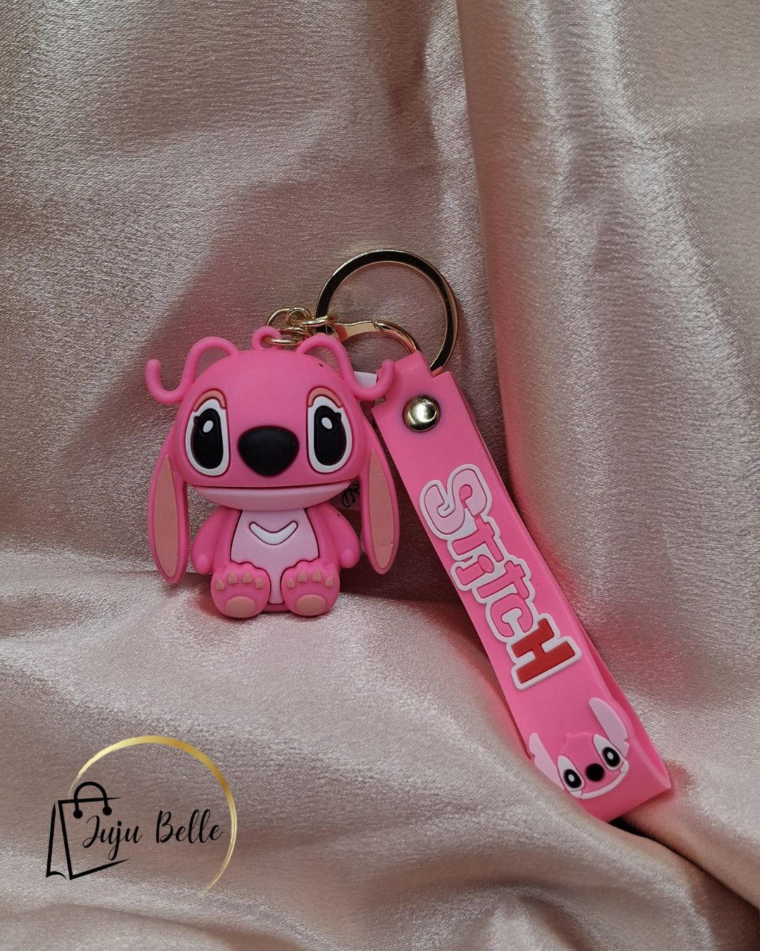 Porta chaves Stitch & Angel