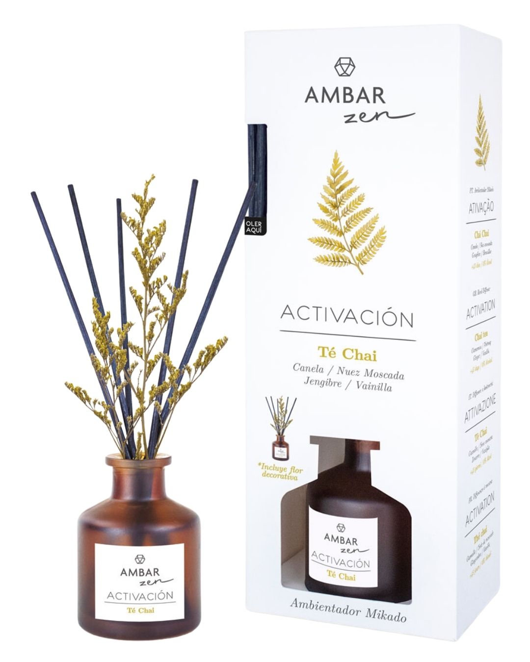 Ambar Zen - Ambientador de mikado